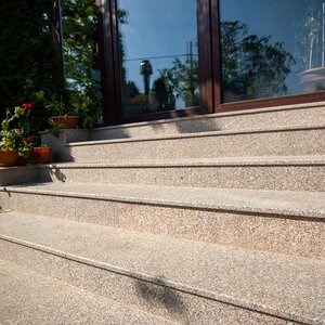 Granite Santa Rossa Fiamat 1.8 cm - Countertops, Steps, Glazes and Customized Pieces