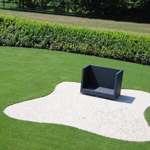 Landscape Spacer Design System for Gravel stability, grey, 1176 x 764 x 32 mm