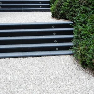 Landscape Spacer Design System for Gravel stability, white, 1176 x 764 x 32 mm