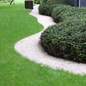 Landscape Spacer Design System for Gravel stability, white, 1176 x 764 x 32 mm