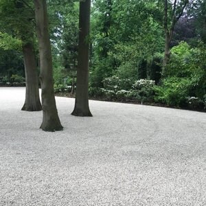 Landscape Spacer Design System for Gravel stability, white, 1176 x 764 x 32 mm