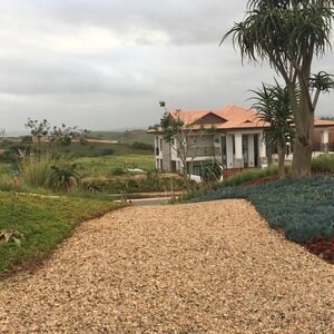 Landscape Spacer Design System for Gravel stability, white, 1176 x 764 x 32 mm