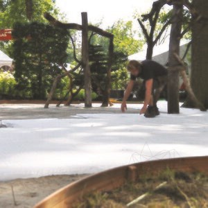 Landscape Spacer Design System for Gravel stability Fix Lite - L, white, bookfold 120 x 80 x 2,6 cm