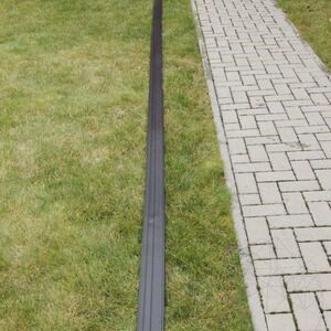 Edging B-Edge Smart for lanscaping, black (H -10 cm, 6 lm/roll)
