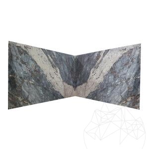 Hermes Blue Marble Polished Slab, 2 cm