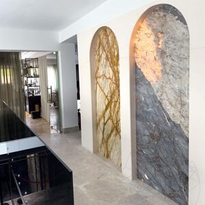 Hermes Blue Marble Polished Slab, 2 cm