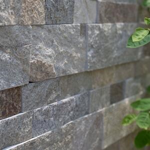 Slate Homa Natur, 10 cm x LL x 1.3cm | Decorative Stone - Vertical Tiles, Outdoor-Indoor