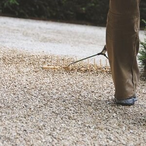 Landscape Spacer Design System for Gravel stability, grey, 1176 x 764 x 32 mm