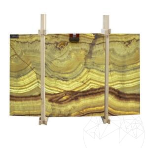 Slab Onyx Bianco Vein Cut Polished, 2 cm