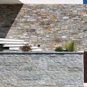 Kavala Slate Wall Cladding Panel X-Long 3D 15 cm x (30-150 cm)