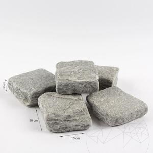 Kavala Slate Tumbled Cobblestone 10 x 10 x 3-5 cm