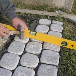 Kavala Slate Tumbled Cobblestone 10 x 10 x 3-5 cm
