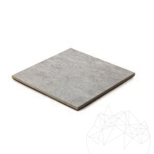 Sinterized Stone L'ALTRA PIETRA Castello Grey, 60 X 60 X 2 cm, R11 - Non-Slip for outdoor use