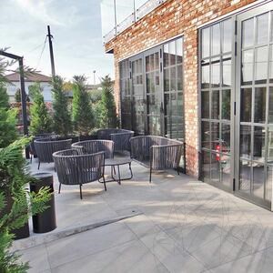 Sinterized Stone L'ALTRA PIETRA Cattedrale Avorio, 90 X 90 X 2 cm, R11 - Non-Slip for outdoor use