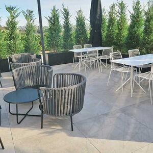 Sinterized Stone L'ALTRA PIETRA Cattedrale Avorio, 90 X 90 X 2 cm, R11 - Non-Slip for outdoor use