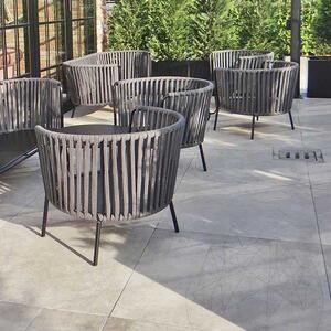 Sinterized Stone L'ALTRA PIETRA Cattedrale Avorio, 90 X 90 X 2 cm, R11 - Non-Slip for outdoor use