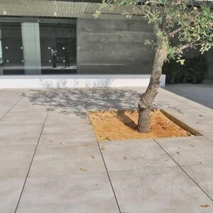 Sinterized Stone L'ALTRA PIETRA Cattedrale Cemento, 90 X 90 X 2 cm, R11 - Non-Slip for outdoor use