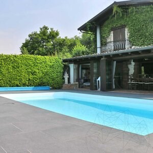 Sinterized Stone L'ALTRA PIETRA Colosseo Basalt Grau, 60 X 60 X 2 cm, R11 - Non-Slip for outdoor use