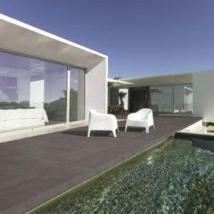 Sinterized Stone L'ALTRA PIETRA Colosseo Basalt Grau, 60 X 60 X 2 cm, R11 - Non-Slip for outdoor use - Economy
