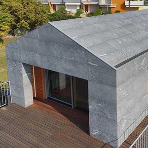 Sinterized Stone L'ALTRA PIETRA Colosseo Grigioni, 45 X 90 X 2 cm, R11 - Non-Slip for outdoor use