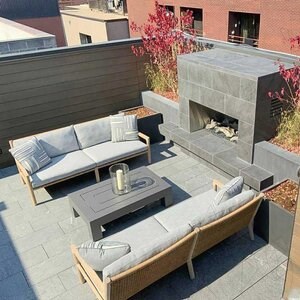 Sinterized Stone L'ALTRA PIETRA Colosseo Grigioni, 45 X 90 X 2 cm, R11 - Non-Slip for outdoor use