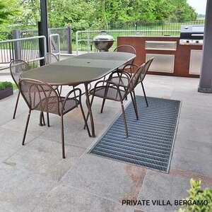 Sinterized Stone L'ALTRA PIETRA Colosseo Porfido Lavis, 60 X 60 X 2 cm, R11 - Non-Slip for outdoor use