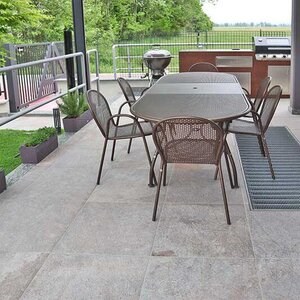 Sinterized Stone L'ALTRA PIETRA Colosseo Porfido Lavis, 60 X 60 X 2 cm, R11 - Non-Slip for outdoor use