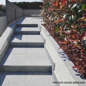 Sinterized Stone L'ALTRA PIETRA Colosseo Silvergrau, 60 X 60 X 2 cm, R11 - Non-Slip for outdoor use