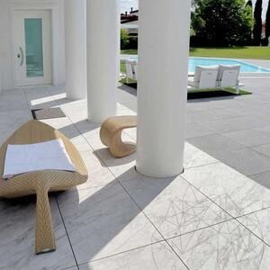 Sinterized Stone L'ALTRA PIETRA Duomo Carrara, 60 X 90 X 2 cm, R11 - Non-Slip for outdoor use