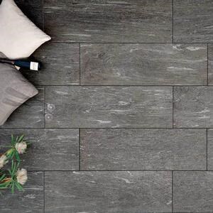 Sinterized Stone L'ALTRA PIETRA Harena Calanca Dark, 40 X 120 X 2 cm, R11 - Non-Slip for outdoor use