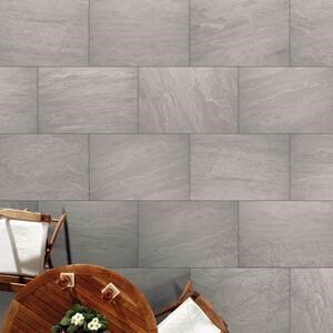 Sinterized Stone L'ALTRA PIETRA Tempio Kandla Grey, 60 X 90 X 2 cm, R11 - Non-Slip for outdoor use