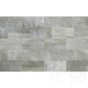 Sinterized Stone L'ALTRA PIETRA Torre Quarzite Grigia, 40 X 80 X 2 cm, R11 - Non-Slip for outdoor use