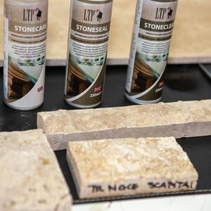 LTP Stone Care Kit - All in one care kit for stone fireplaces and worktops (cleans, seals and maintains)