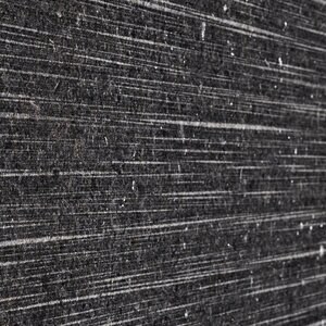Black Crystal Lineal Design Slab Granite 2CM