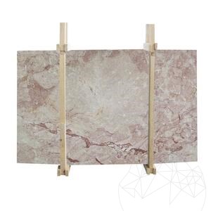 Pink Aurora Polished Marble Slab, 2 cm