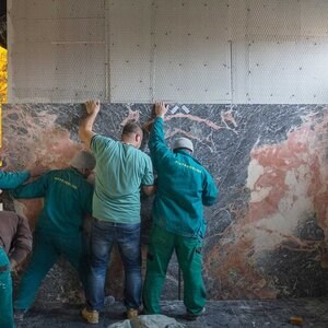 Aphrodite Polished Marble Slabs, 2 cm (Bookmatch Pattern) - Special Order Product