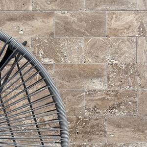 Latte Brushed Travertine, 30.5 x 15.2 x 3 cm