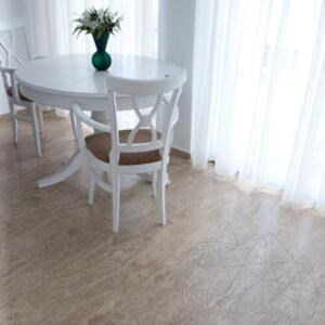Latte PREMIUM Honed & Filled Travertine 122 x 61 x 1,2 cm