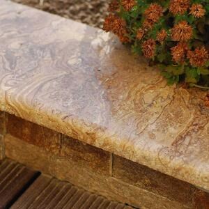 Travertine Latte Polisat 3 cm - Countertops, Steps, Glazes and Personalized Pieces