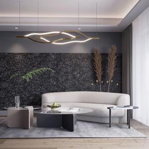 Black Crystal Casual Design Slab Granite 2CM