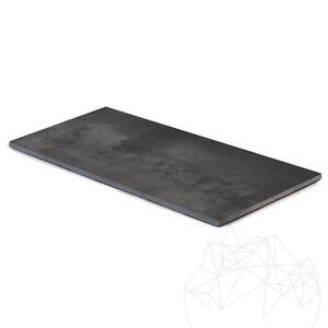 Sinterized Stone L'ALTRA PIETRA Metallico Black, 60 X 120 X 2 cm, R11 - Non-Slip for outdoor use