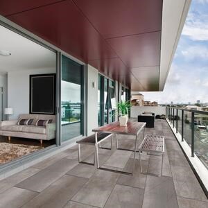 Sinterized Stone L'ALTRA PIETRA Metallico Dark Soul, 60 X 120 X 2 cm, R11 - Non-Slip for outdoor use