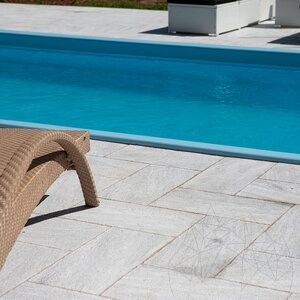 Kavala Cross Cut Bush Hammered Marble, 60 x 30 x 2 cm