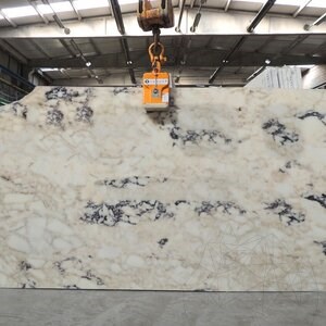 Arabescato Violet Polished Marble 60 x 30 x 2 cm (Translucent)