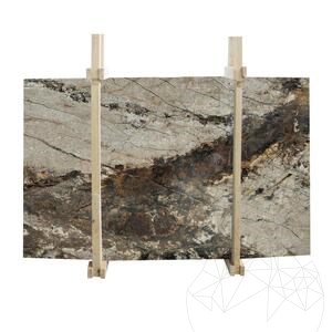 Magic Grey Polished Marble Slab 2 cm