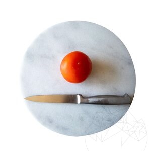 Natural Stone Pastry Board (28 cm diameter)