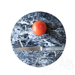 Natural Stone Pastry Board (28 cm diameter)
