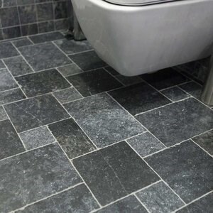 Marmura Black Mini French Pattern Antichizat 1 cm