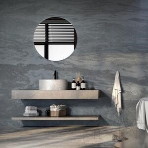 Black Storm Polished Marble Slab, 2 cm