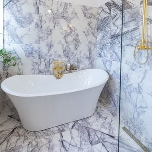 Calcatta Lilac Polished Marble 60 x 30 x 2 cm